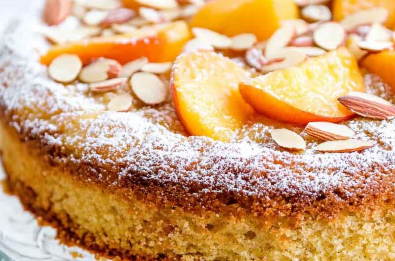 Peach Almond Cake