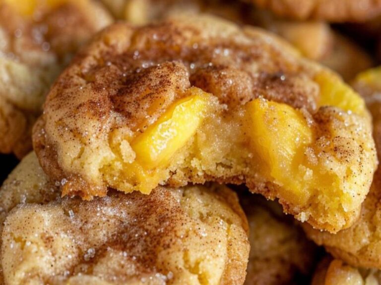 Peach Cobbler Cookies Recipe