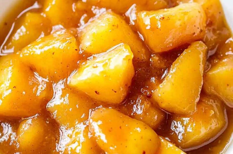 Peach Ginger Chutney