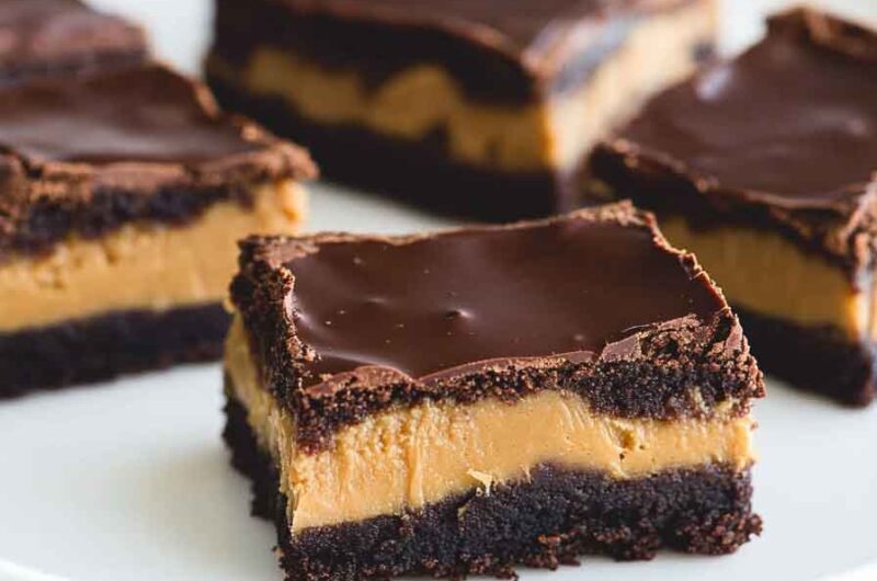 Peanut Butter Brownie Bars