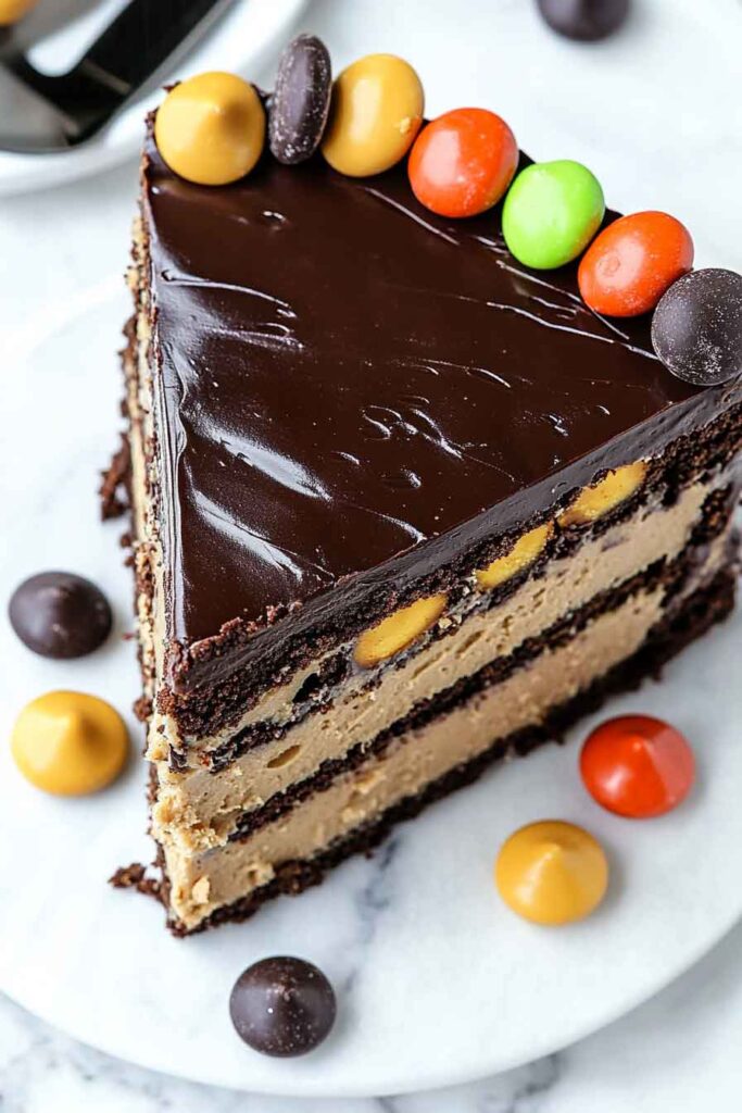 How to Serve Peanut Butter Chocolate Cake