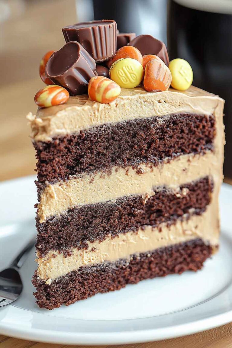 Peanut Butter Chocolate Cake
