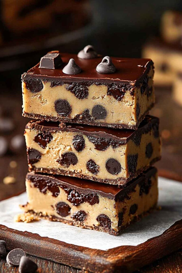 Peanut Butter Cookie Dough Bars