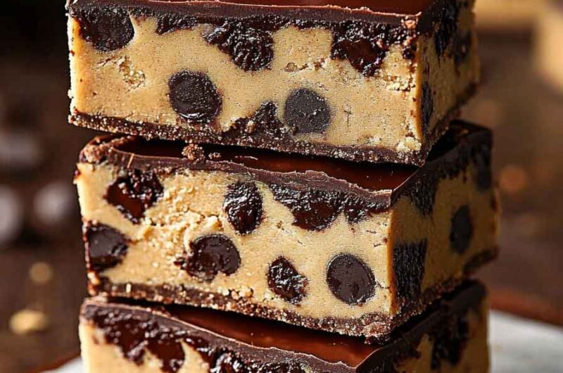 Peanut Butter Cookie Dough Bars