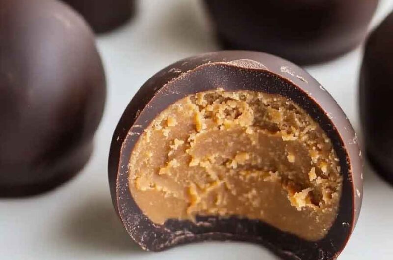 Peanut Butter Moon Truffles