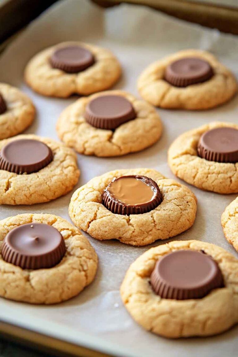 Peanut Butter Surprise Cookies