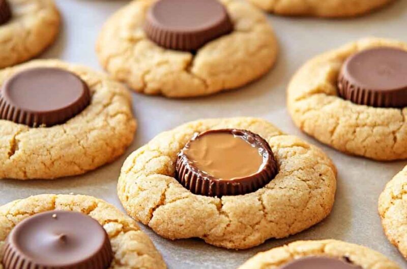 Peanut Butter Surprise Cookies