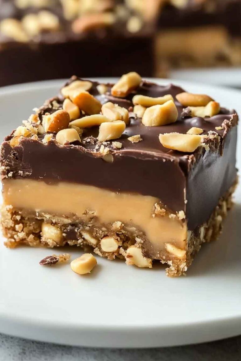 Peanut Butter Turtle Bars