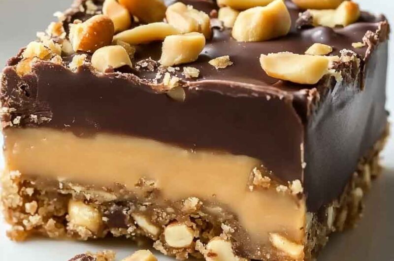Peanut Butter Turtle Bars