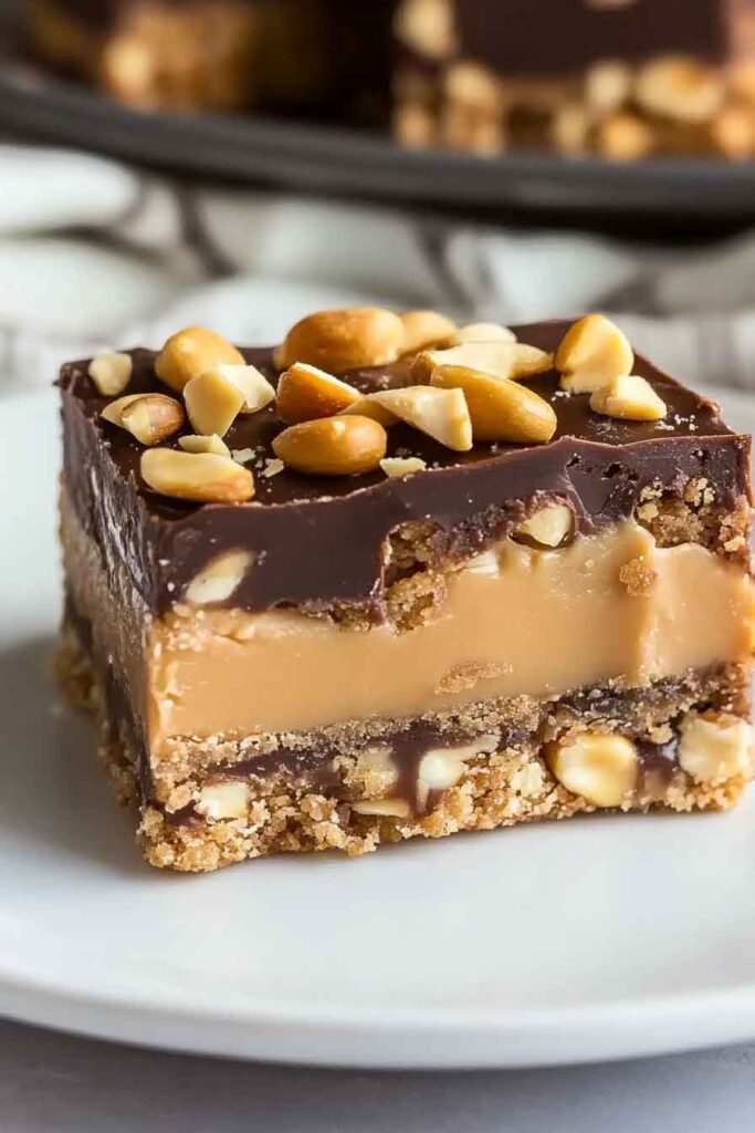 How to Serve Peanut Butter Turtle Bars