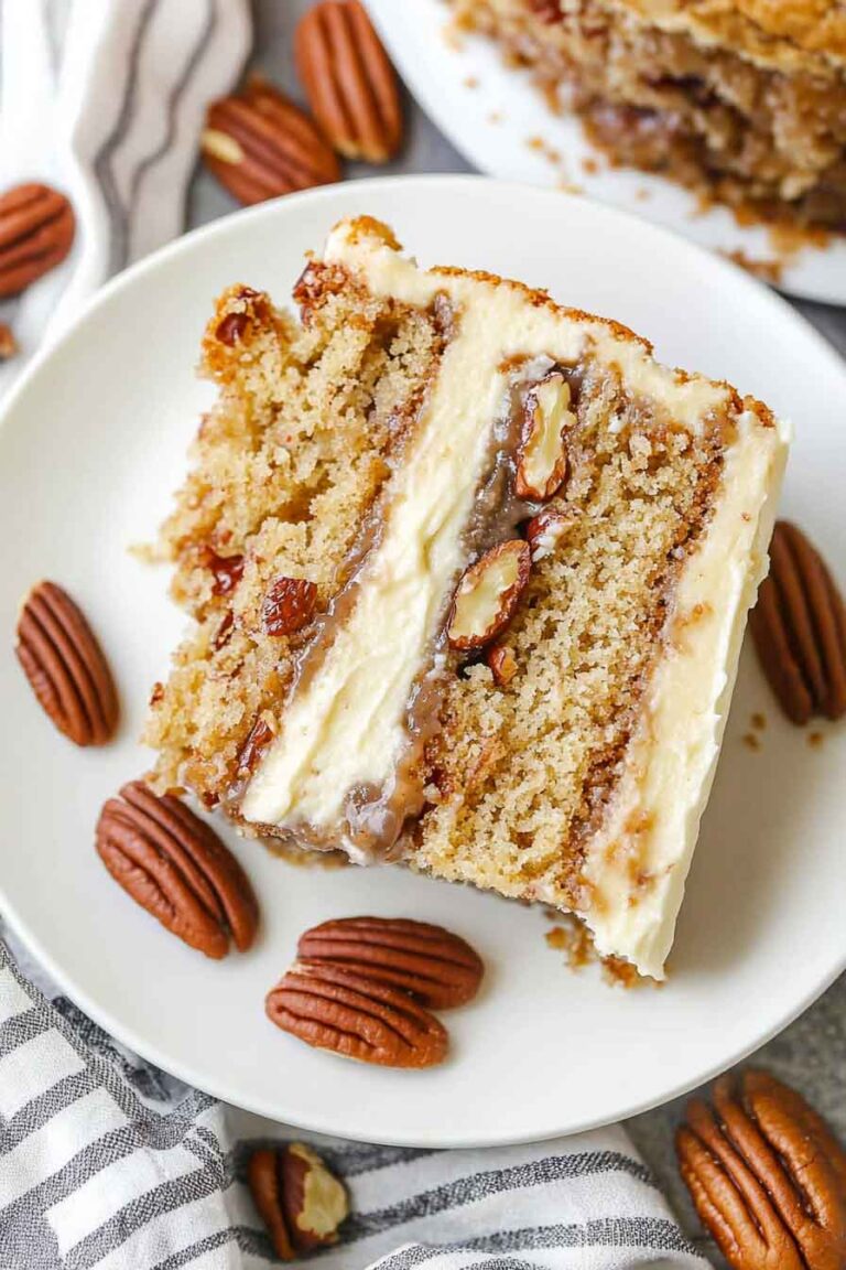 Pecan Pie Layer Cake
