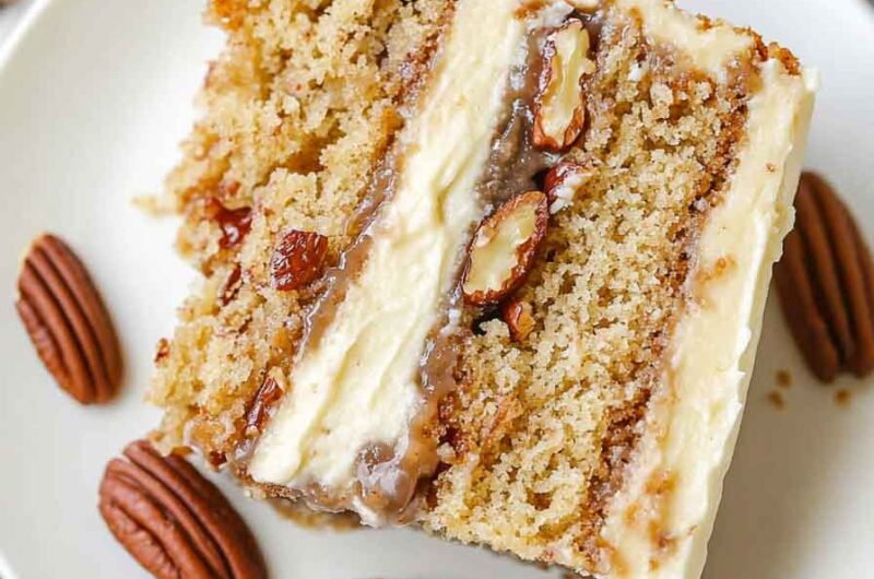 Pecan Pie Layer Cake