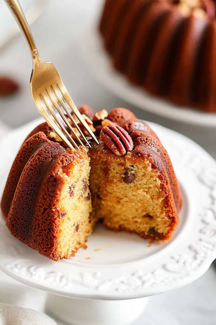 Pecan Rum Cake Recipe