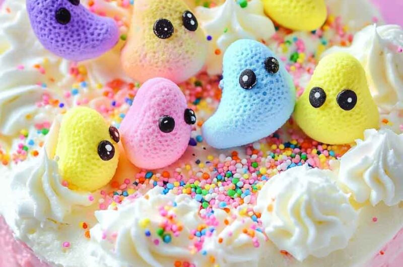 Peep Tastic Celebration Cake