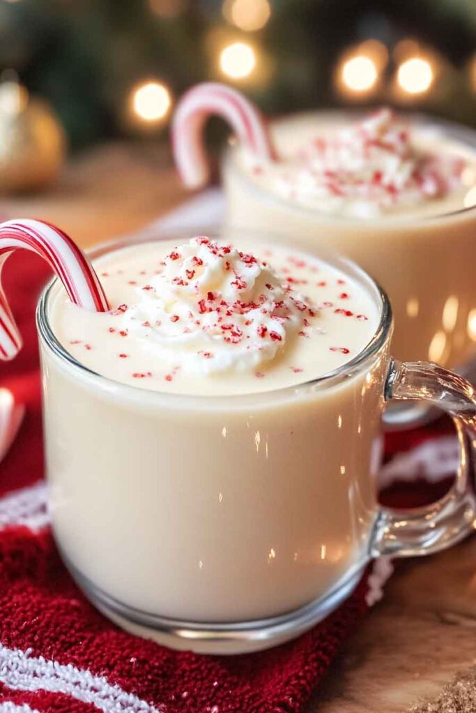 Peppermint Eggnog Delight