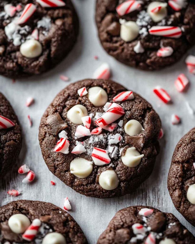 How to Serve Peppermint Hot Cocoa Cookies