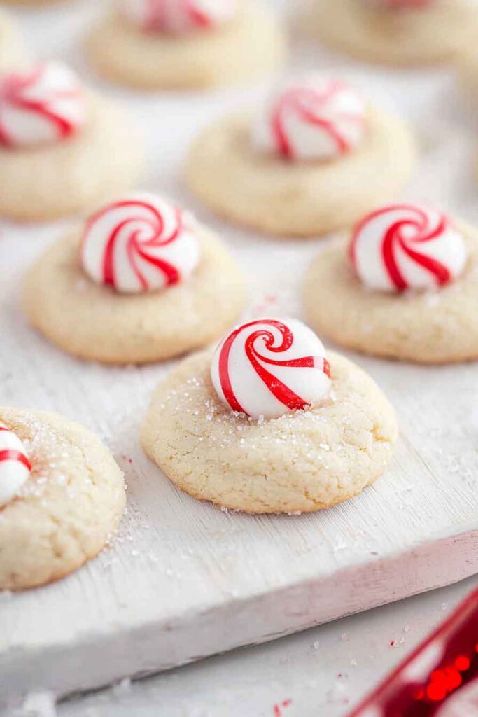 How to Serve Peppermint Kiss Cookies