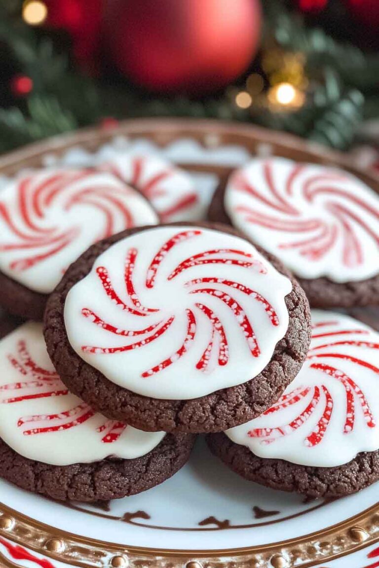 Peppermint Mocha Cookies