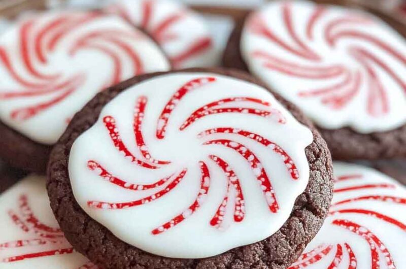 Peppermint Mocha Cookies