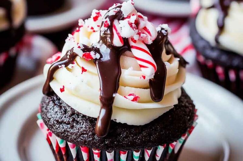 Peppermint Mocha Cupcakes