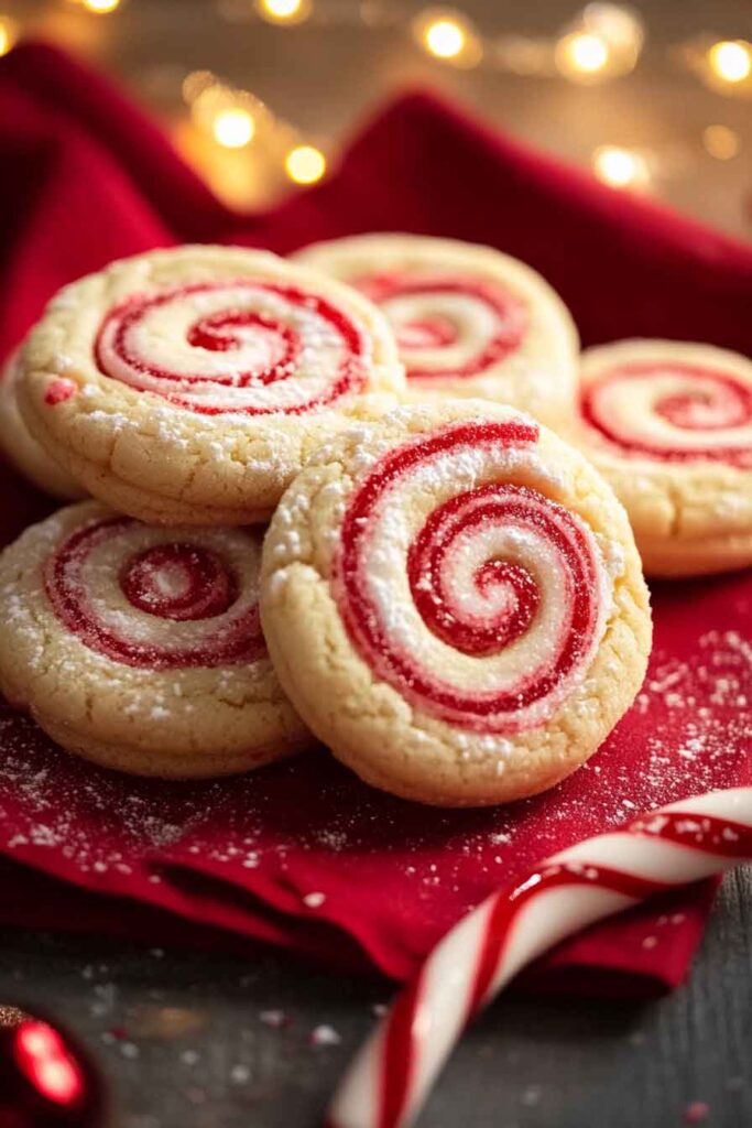 How to Serve Peppermint Swirl Cookies