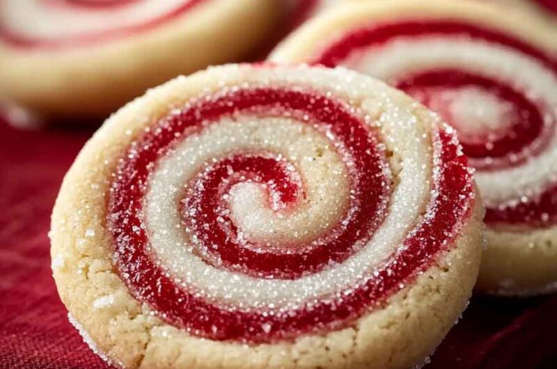 Peppermint Swirl Cookies