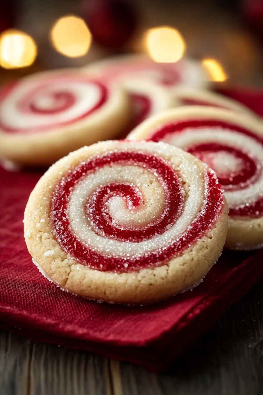 Peppermint Swirl Cookies