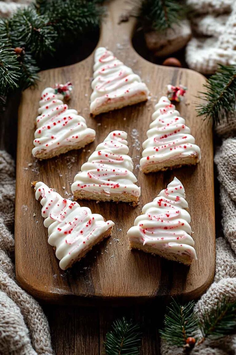 Peppermint White Chocolate Blondies