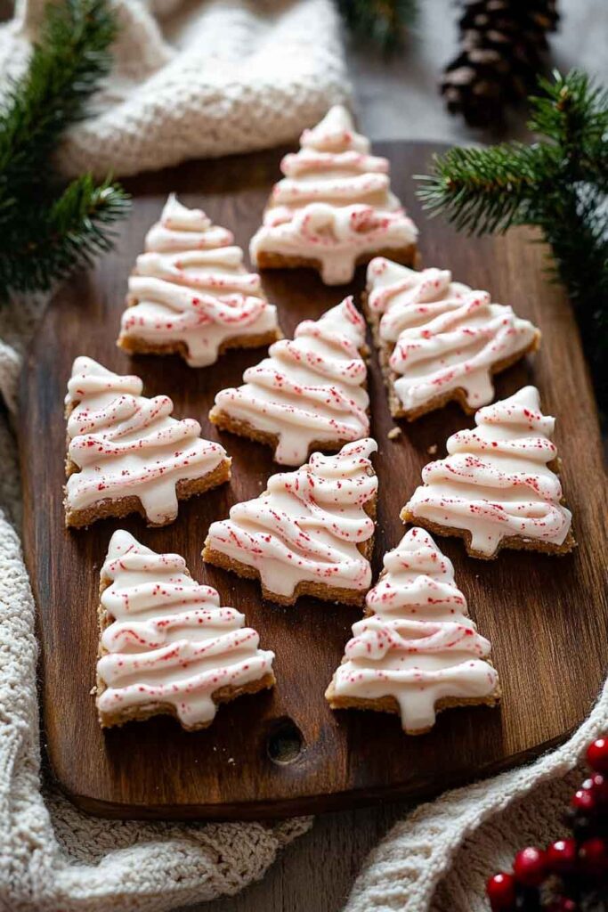 How to Serve Peppermint White Chocolate Blondies