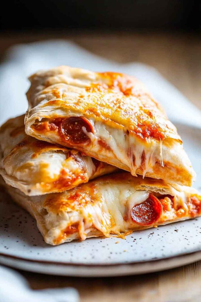 How to Serve Pepperoni Pizza Pockets