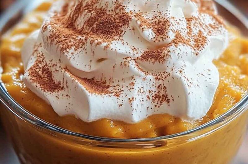 Perfect Pumpkin Pudding