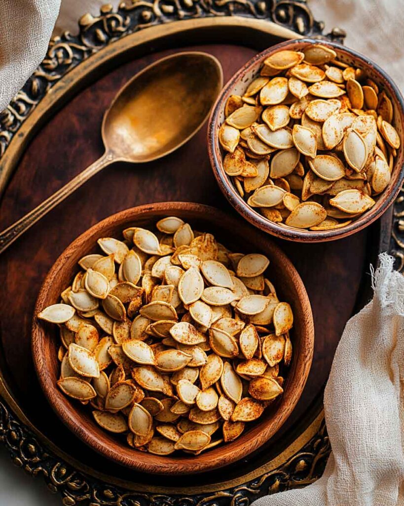 How to Serve Perfectly Roasted Pumpkin Seeds