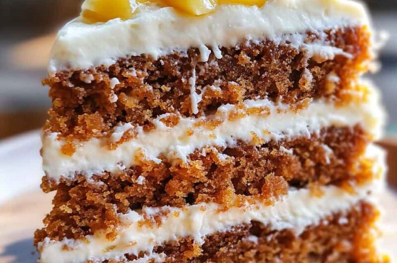 Pineapple Carrot Cake Delight