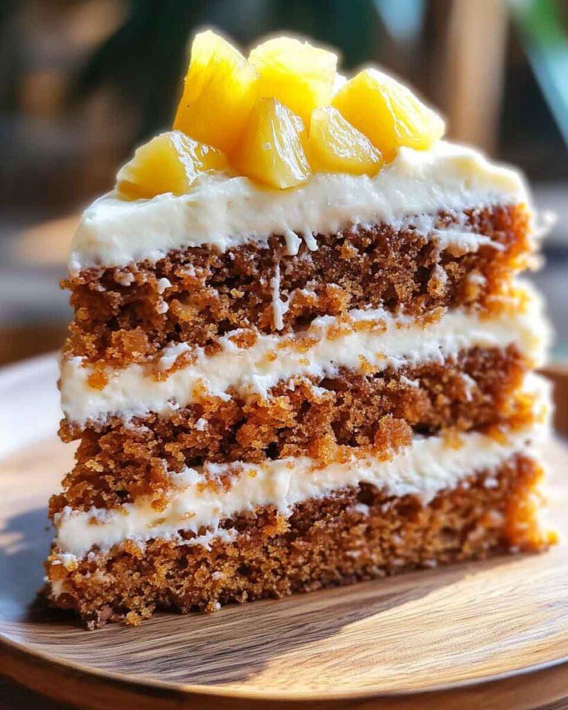 Pineapple Carrot Cake Delight