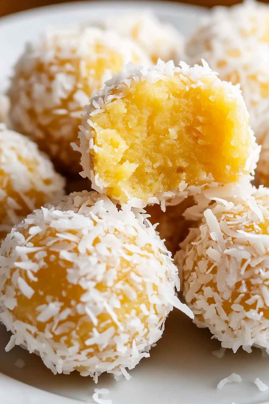 Pineapple Coconut Balls
