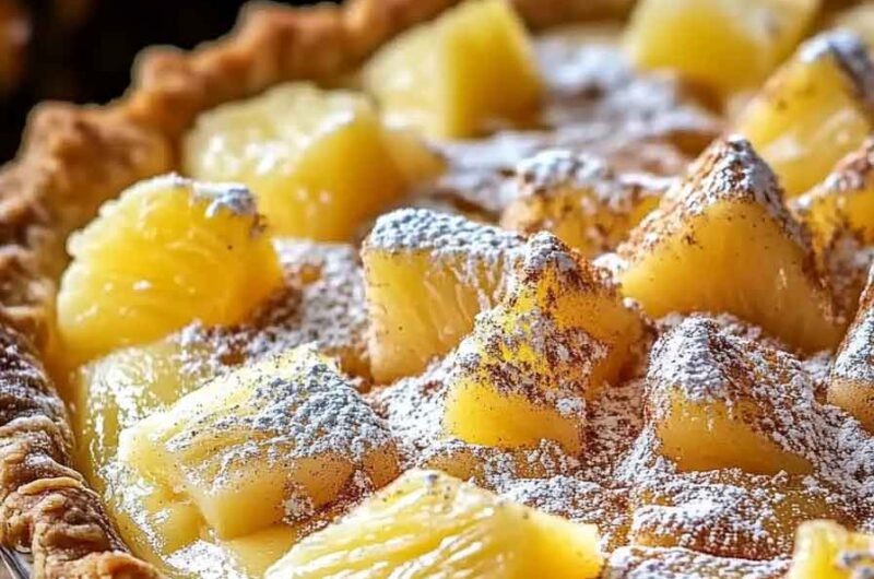 Pineapple Delight Pie