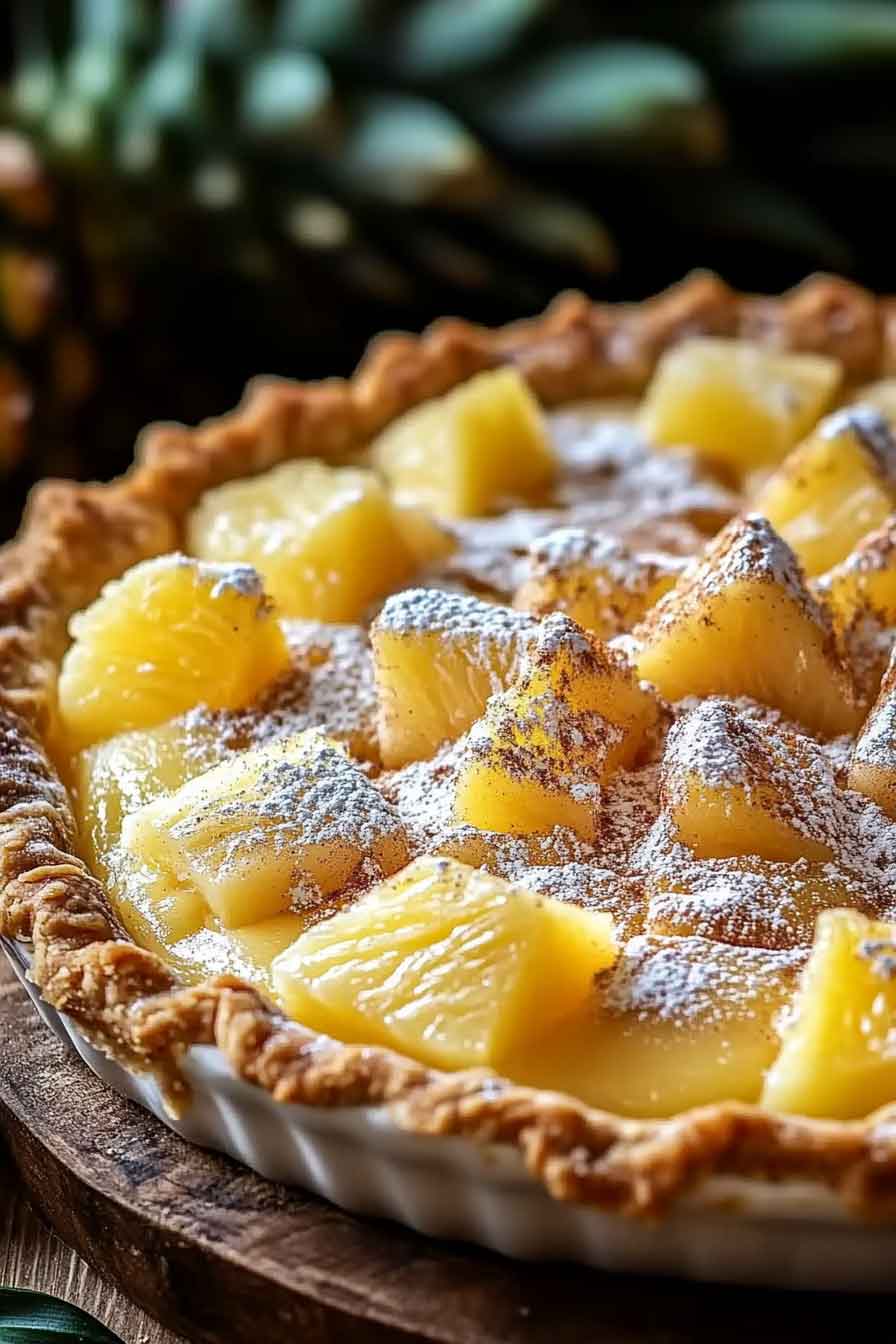 Pineapple Delight Pie