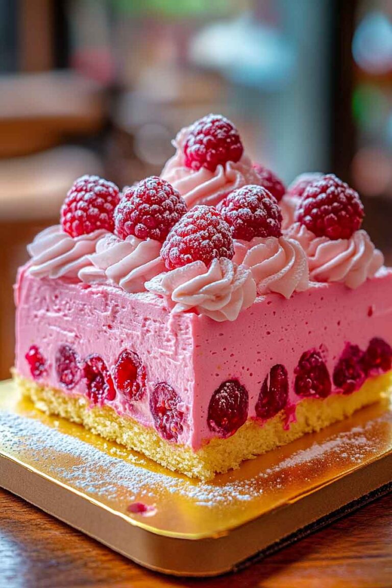 Pink Velvet Raspberry Cheesecake
