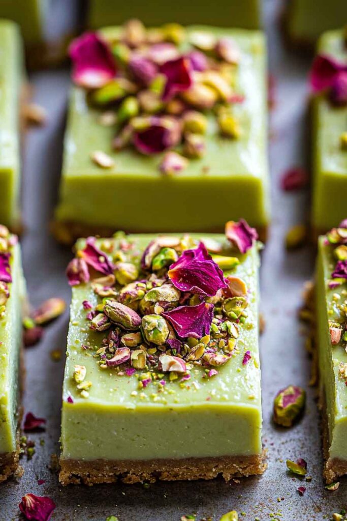 Step-by-Step Instructions for Pistachio Cheesecake Bars