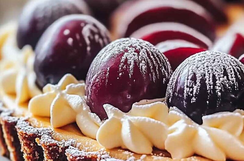 Plum Linzer Torte