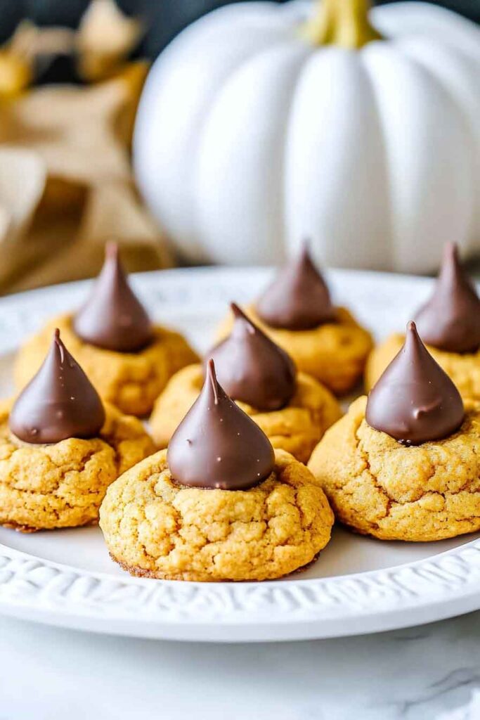 How to Serve Pumpkin Blossom Cookies