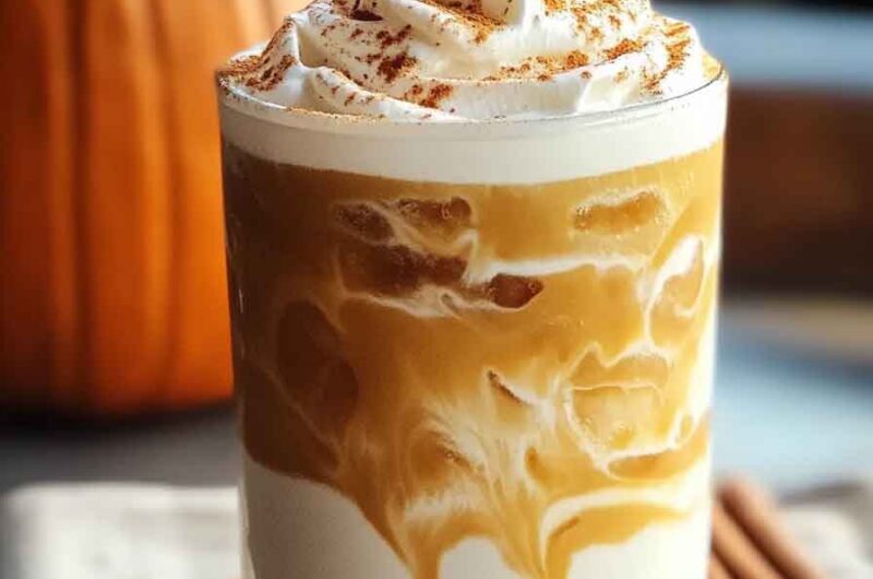 Pumpkin Chai Iced Latte Recipe