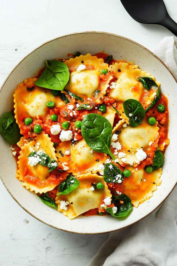 How to Serve Pumpkin Cheese Ravioli