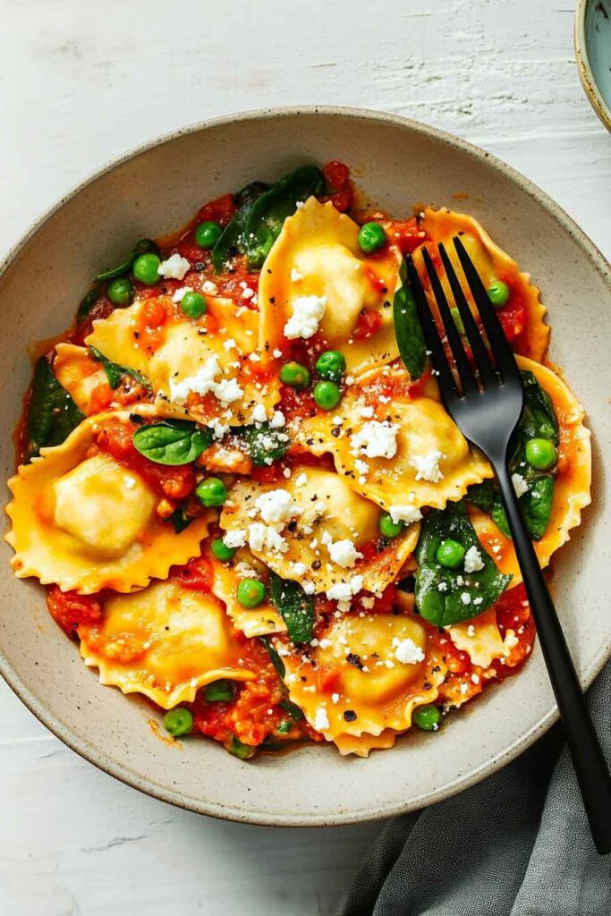 Pumpkin Cheese Ravioli