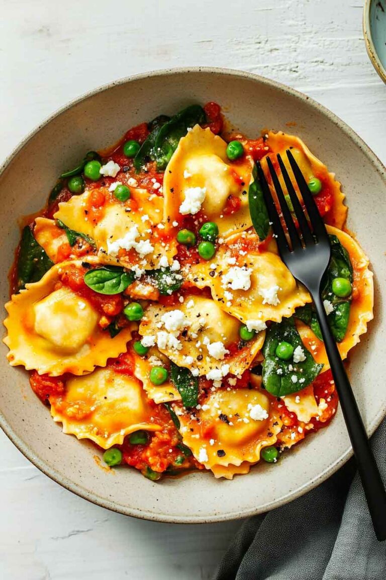 Pumpkin Cheese Ravioli
