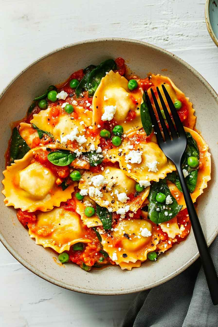 Pumpkin Cheese Ravioli