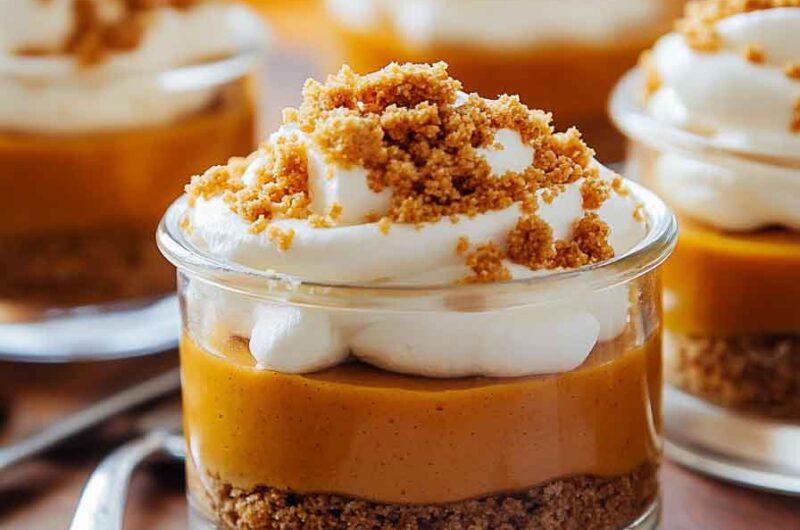 Pumpkin Cheesecake Cups