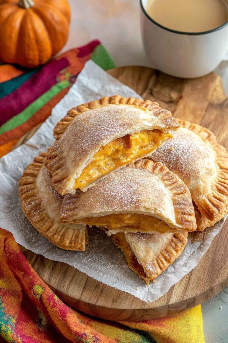 Pumpkin Cheesecake Empanadas