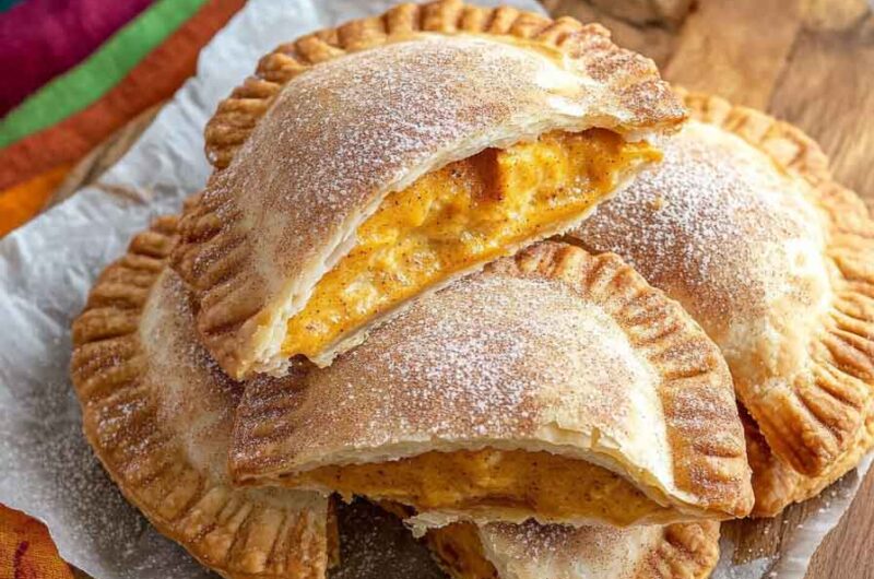 Pumpkin Cheesecake Empanadas
