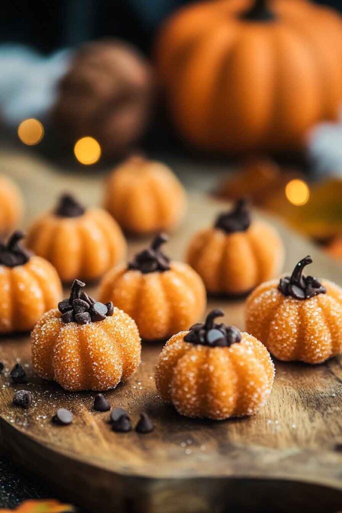 How to Serve Pumpkin Cheesecake Truffles